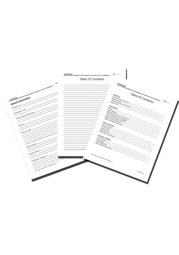 Game Design Documentation Builder PDF
